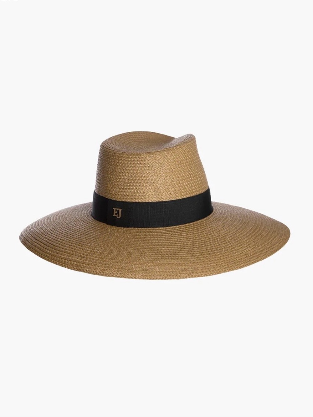 NWT Eric Javits Daphne Hat in Natural Black - Picture 4 of 12